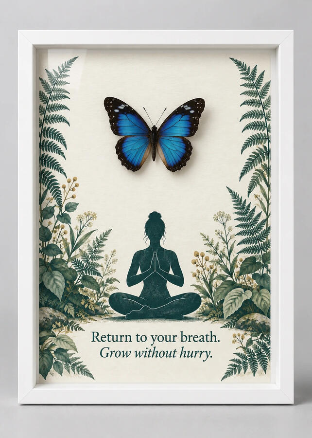 yoga-framed